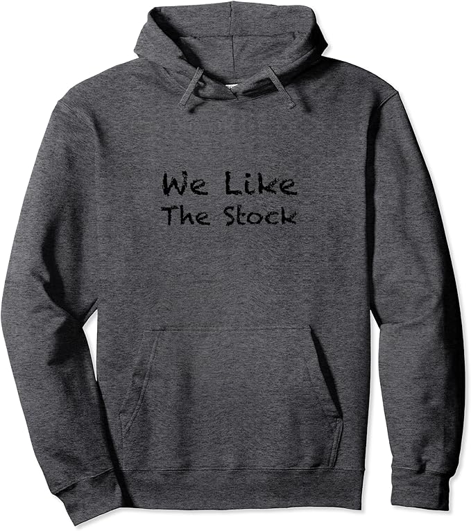 We Like The Stock Pullover Hoodie Amazon.co.uk Fashion